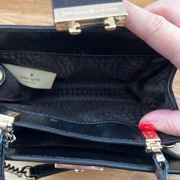 Kate Spade New York Sunset Lane Mini Kirin Glitter Crossbody - Picture 12 of 15